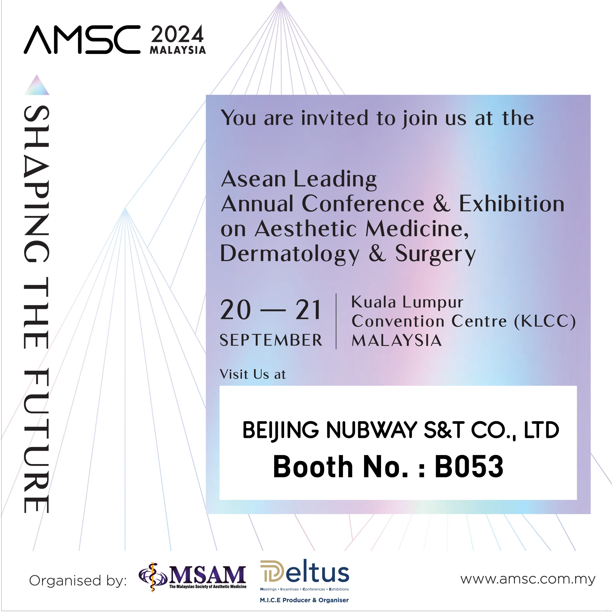 NUBWAY | Malaysia Annual Conference & Exhibition on Aesthetic Medicine 2024