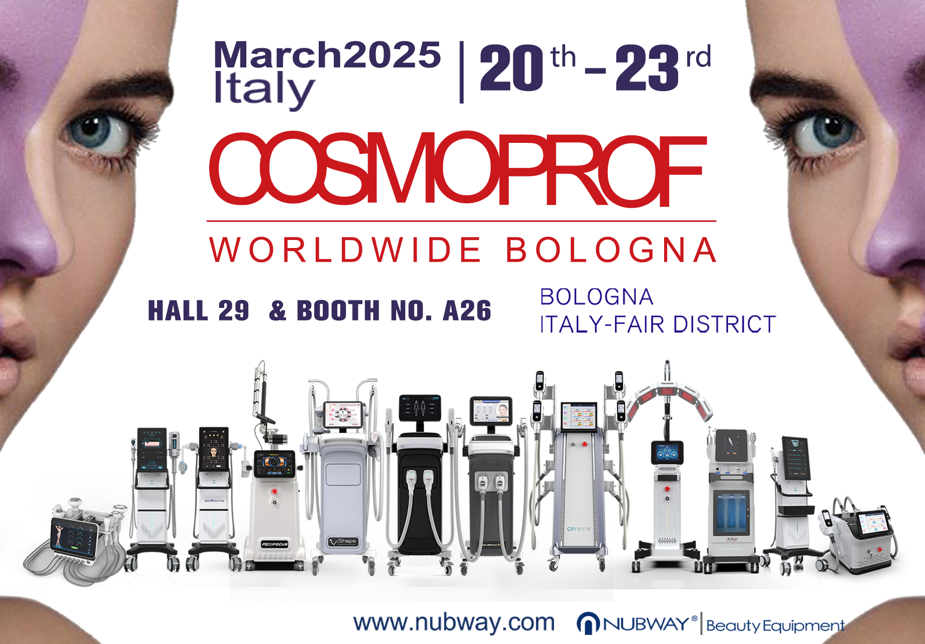 NUBWAY | ITALY COSMOPROF WORLDWIDE BOLOGNA BEAUTY EXHIBITION 2025